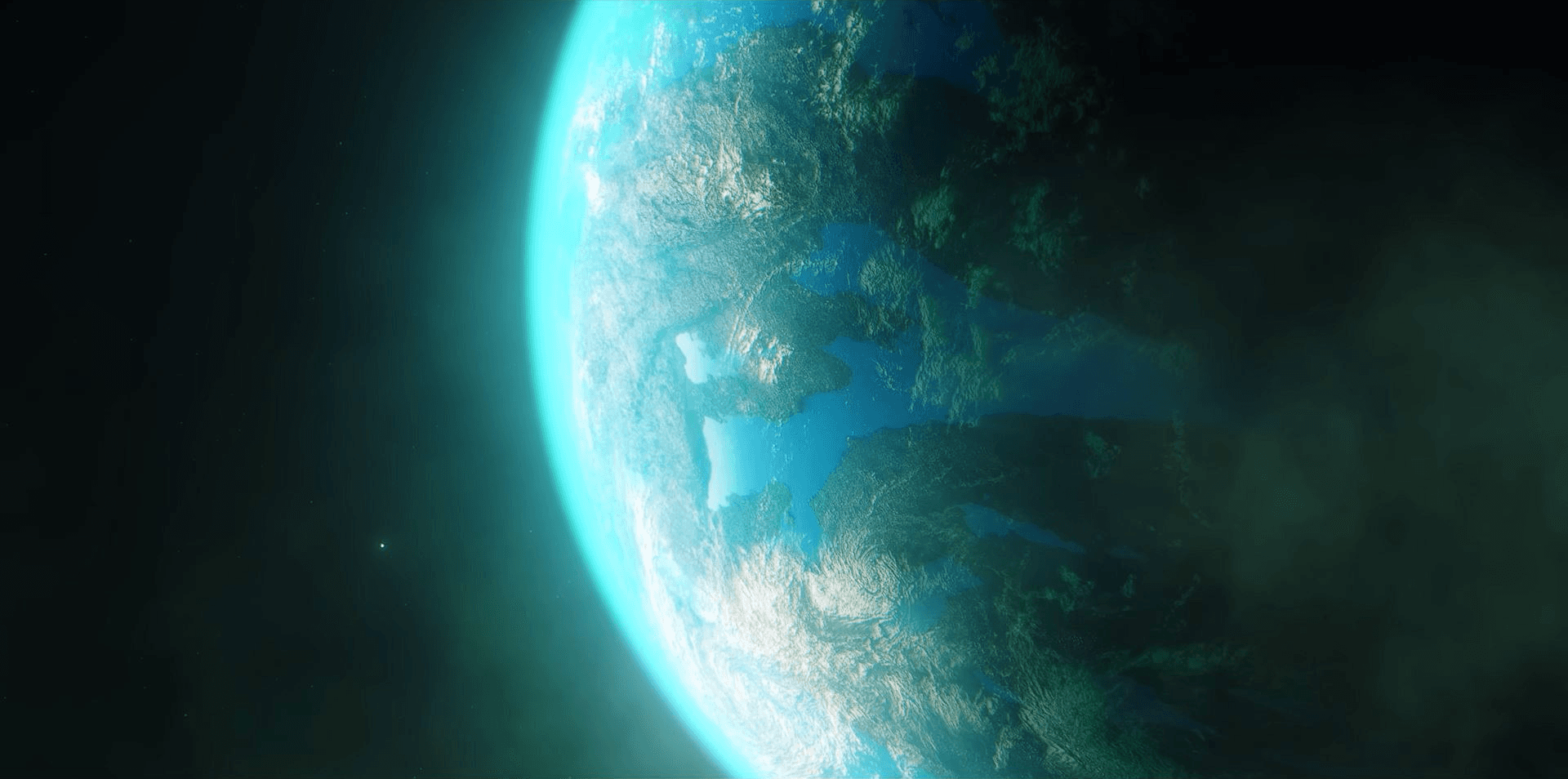 A visualization of Trappist 1E